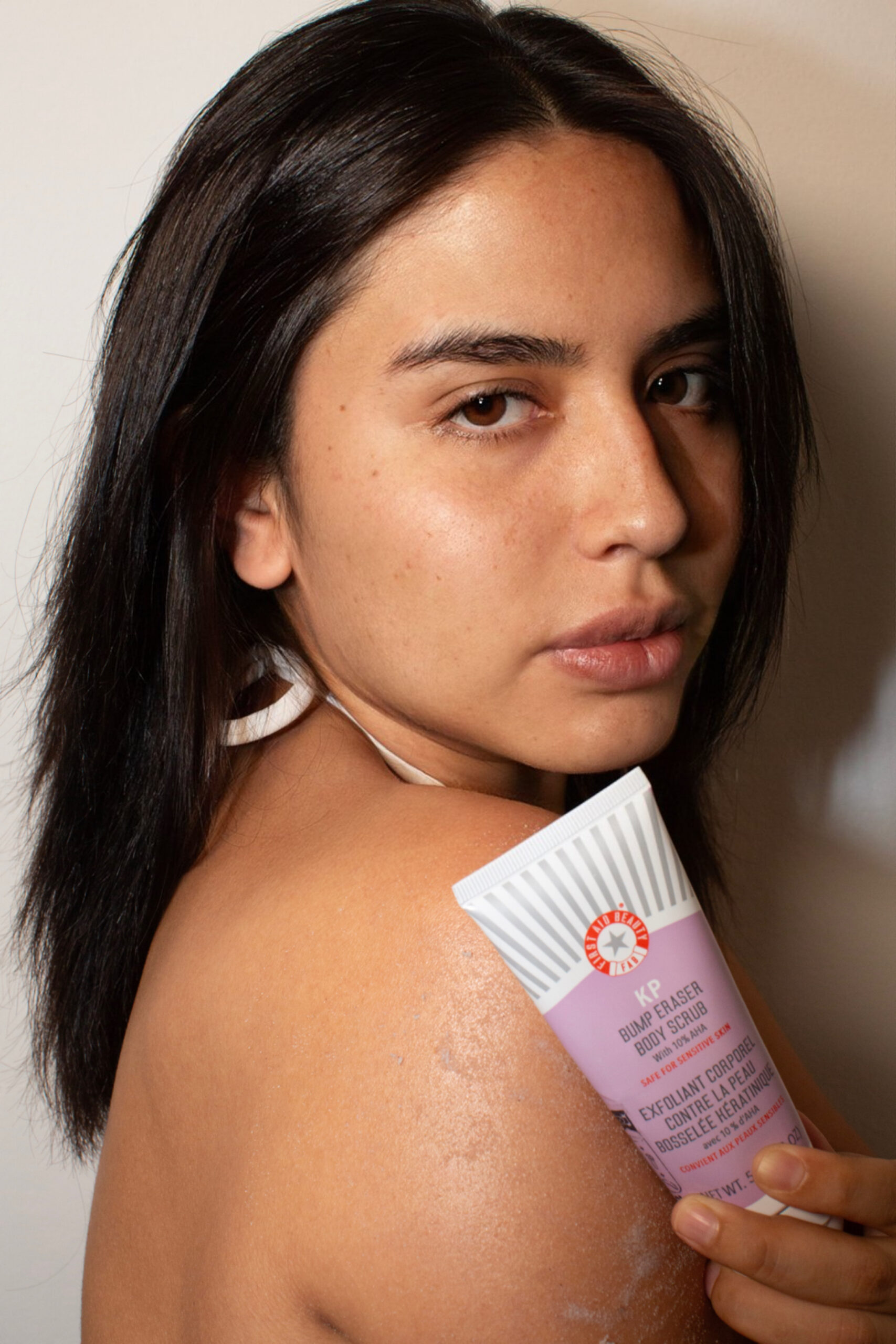 Discover the Secret to Smooth and Radiant Skin with KP Bump Eraser Body Scrub with 10% AHA